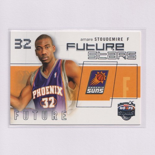 2002-03 Fleer NBA Hoops Stars Future Stars #5FS Amare Stoudemire RC Rookie