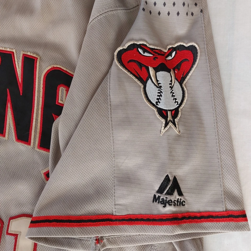 Jersey Arizona Diamondbacks Majestic ZACK GREINKE 21 MLB 3XL Bronceado ¡Talla grande SEGUY! Foto 3 de 4