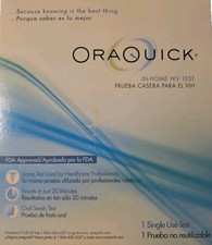 OraQuick OTC HIV In-Home Professional Swab Oral Test Kit Results In 20 Min