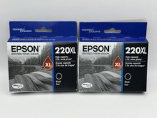 EPSON T220XL DURABrite Ultra Ink Black Cartridge - 2pk