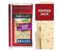 Sargento Pepper Jack Cheese Family Size, 24 count, 16 oz