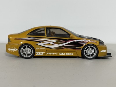 ミニカー WIENERSCHNITZEL 18K GOLD WIENER(1of1000) Hot Wheels Tunerz 2002 Honda Civic Si Gold 1/18 Scale Diecast | eBay