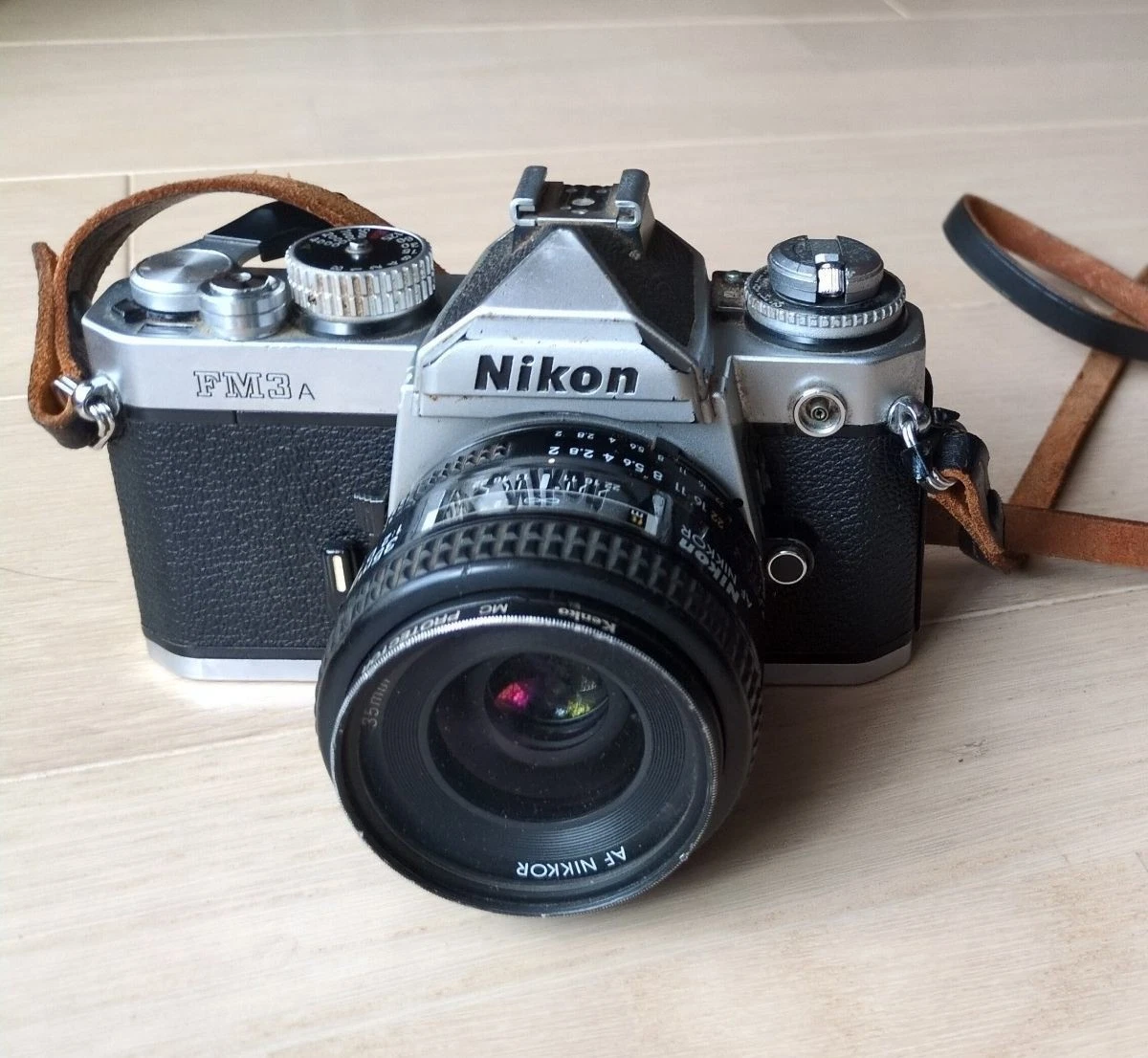 Appareil Photo Reflex Argentique Nikon FA – 35 Mm – Avec Sangle – Occasion