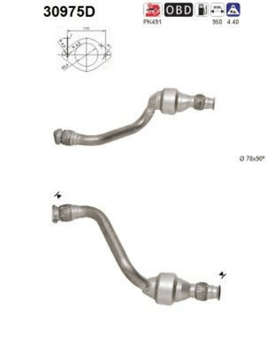 Katalysator hinten für NISSAN OPEL RENAULT INTERSTAR Kasten Bus MOVANO A