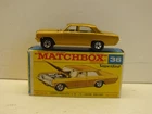 LESNEY MATCHBOX SUPERFAST NO36 OPEL DIPLOMAT EXCELLENT BOXED (L675)