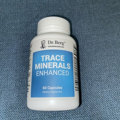 Dr. Berg Trace Minerals Enhanced Complex - Complete with 70+ Nutrient-Dense H...