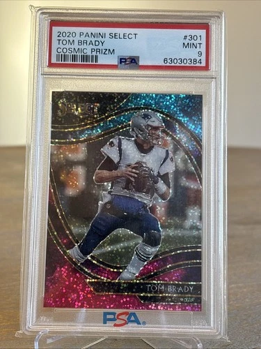 2020 Panini Select - Field Level Tom Brady #301 Cosmic Prizm