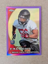 2010 Topps Chrome - Sean Weatherspoon #C171 Purple Refractor /555 (RC)