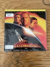 Armageddon Widescreen Laserdisc LD Bruce Willis Ben Affleck