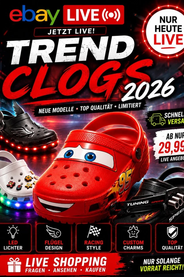 🔥 Individualisiere deine Clogs LIVE | LEDs • Spoiler • Auspuff • Charms 🚗