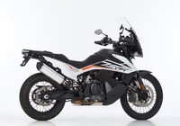 Shark DSX-5 Auspuff Silber Passend FüR KTM 890 Adventure 2021-2025