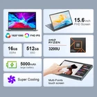 Ninkear YBOOK15 2-in-1 Laptop AMD Ryzen™ 3 3200U 15.6' 360° Flip FHD IPS Touchsc