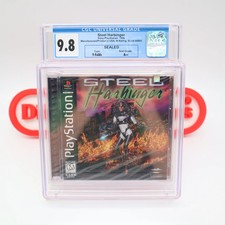 PS1 PlayStation 1 STEEL HARBINGER - CGC GRADED 9.8 A++! NEW & Factory Sealed!