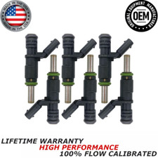 New X6 Oem Siemens Fuel Injectors For 2006 2007 Mercedes-benz C230 2.5l V6