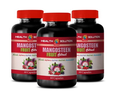 Cognitive Clarity Support - MANGOSTEEN COMPLEX - Mental Focus - 3B 180 Caps