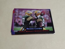 1993 Pro Set Power Combo #2 Sterling Sharpe Green Bay Packers HOF