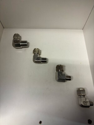 Edelstahl 316L metrisch x imperial NPT 90 Grad Steckerbogen