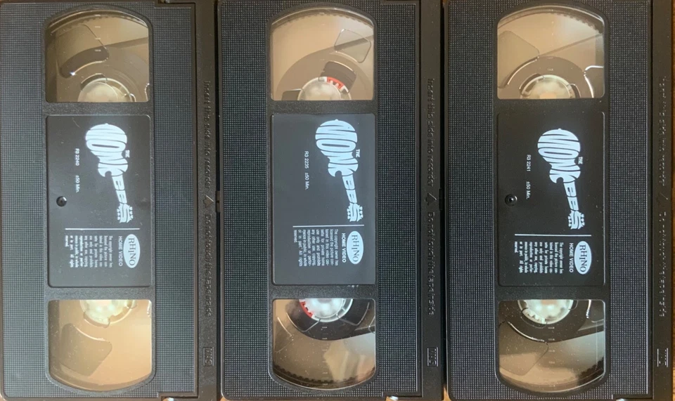 The Monkees TV Series VHS 1996 Lot Of 3 VHS Tapes 6 Episodes Total - Image 4 of 4