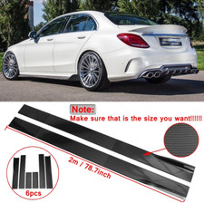 78.7"/2m Carbon Optik Sideskirts Seitenschweller für Mercedes E-Klasse W213 AMG 78.7"/2m Carbon Optik Sideskirts Seitenschweller für Mercedes E-Klasse W213 AMG