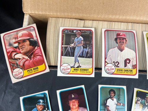 1981 Fleer Baseball Complete Set #1-660 Henderson Ryan Baines Valenzuela RCs NM+ - Picture 6 of 13