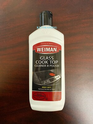 #ad #ad WEIMAN GLASS COOK TOP Heavy Duty CLEANER amp; POLISH Clean Shine Protect RANGE TOP $16.95
