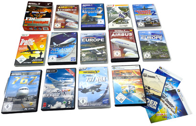   Microsoft Flight Simulator X Gold Edition - (PC DVD  CD-ROM) (DE) + 13 Addons 