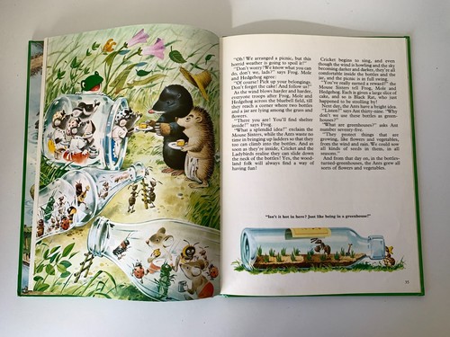 Libro de cuentos infantiles vintage Meet the Woodland Folk de Tony Wolf (HC, 1983) - Imagen 15 de 17
