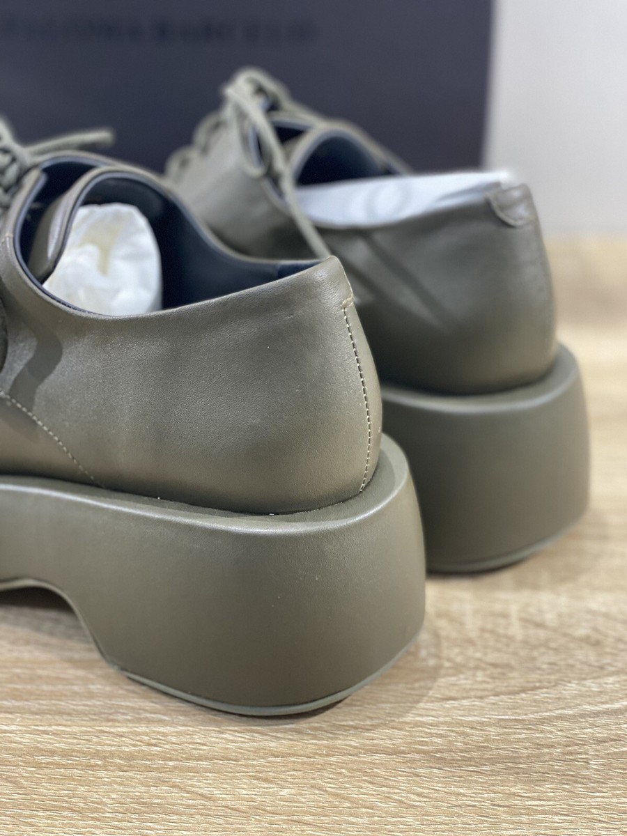 PALOMA BARCELO バレーシューズ Paloma Barcelo' Women's Shoe Andy Leather Khaki Greenfinch