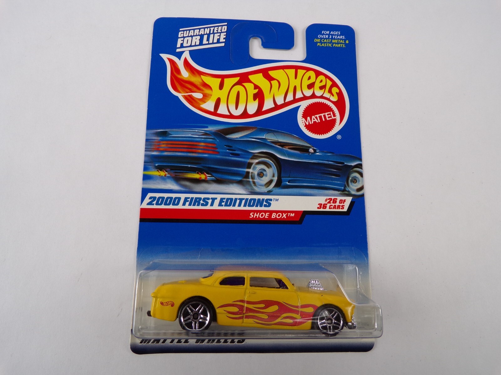 Van / Sports Car / Hot Wheels Mattel 2000 First Edition Shoe Box #H5