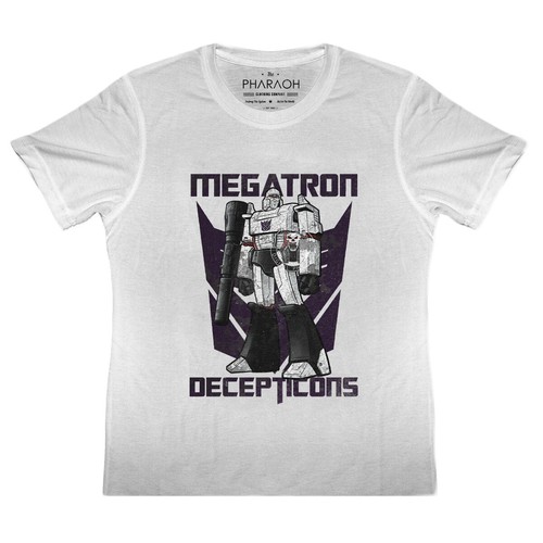 KIDS Megatron Decepticons Transformers T Shirt Retro TV Cartoon G1 Vintage Boys - Picture 12 of 17