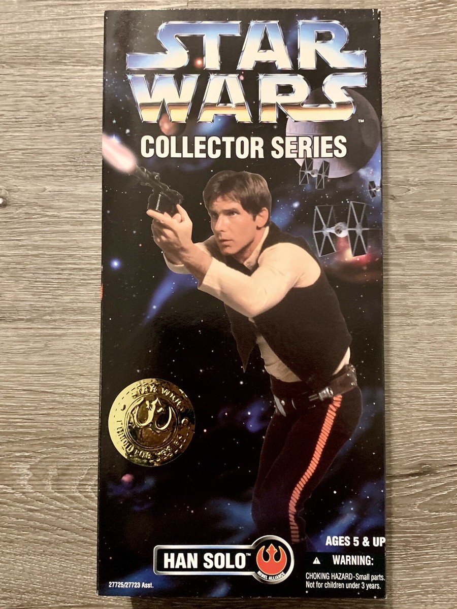ジップ Star Wars Vintage 1997 HAN SOLO Collector Series Action Figure New