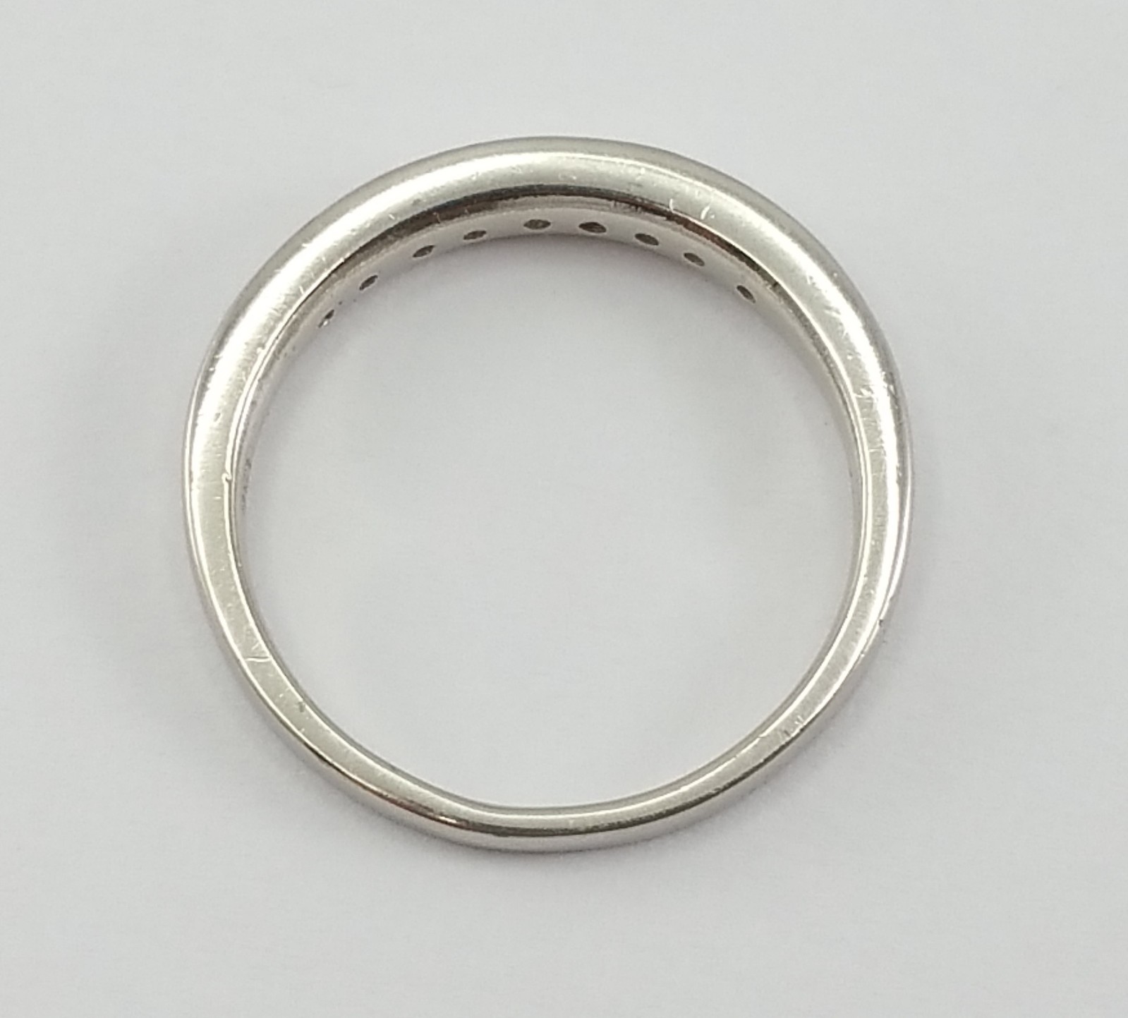 Exquisite Solid Platinum 950PL Round Diamond Enga… - image 5