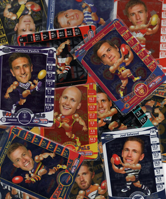 2014 AFL TEAMCOACH FOIL FOOTY PALS CAPTAIN - CHOOSE YOUR CARDS & FINISH YOUR SET