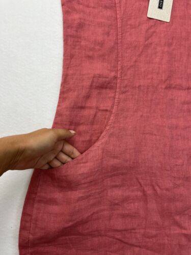 Lungo L'Arno Lagenlook 100% Linen Dress Size XS NWT - Picture 5 of 9