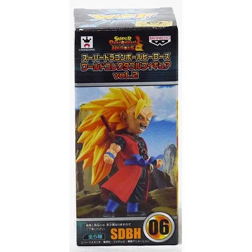 Dragon Ball Heroes WCF Son Goku BANPRESTO Figura Coleccionable Mundial vol.2 RARA