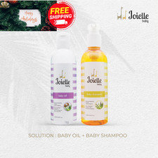 SET Baby Care HAIR GROWTH / CRADLE CAP Set Joielle Organics DERMATOLOGY APPROVED