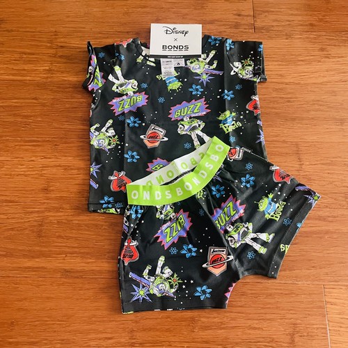 Bonds Baby Disney Toy Story Buzz Lightyear PJ Set BNWT Pyjamas Size 1 Sleep