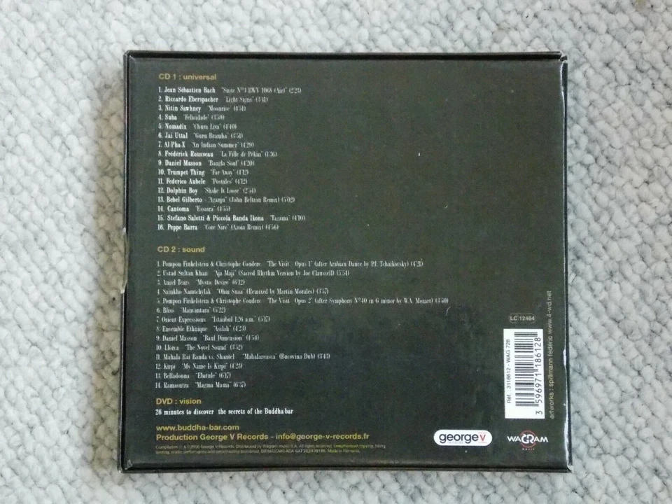 2CDs - Buddha-Bar - Ten Years + Bonus DVD - Bild 2 von 2