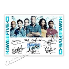 Hawaii Five-0 5-0 Cast + Alex O'Loughlin, Scott Caan, Chi McBride + Autogramm
