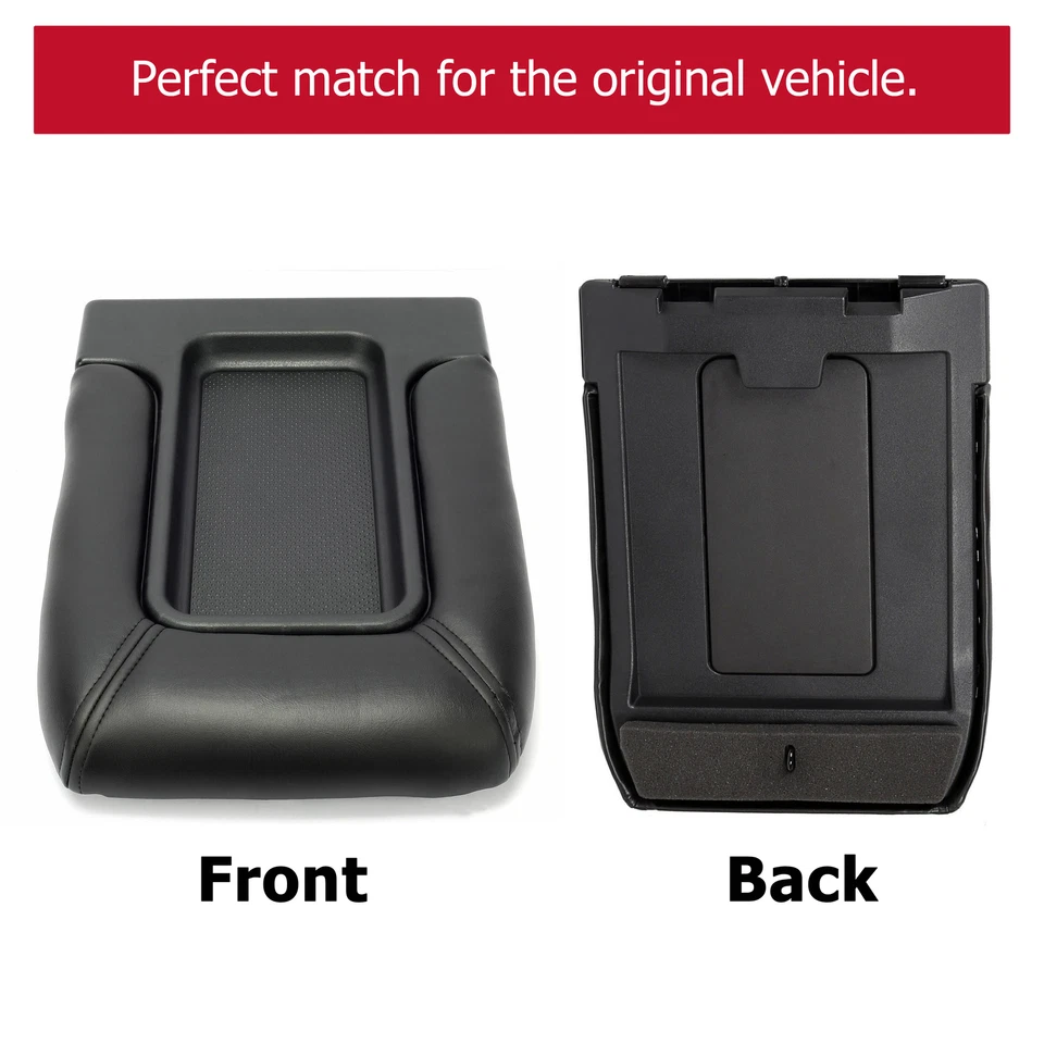 Center Console For 1999-2007 Chevy Silverado Sierra Lid Armrest Latch #19127364 Foto 4 de 4