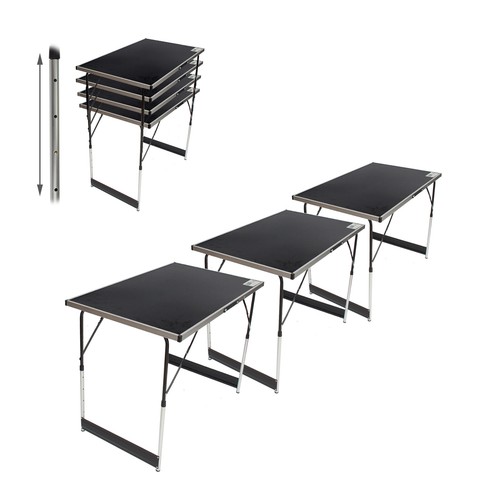 Produktbild von Multifunktionstisch 3-teilig – Klappbar, Höhenverstellbar, Für Garten, Camping & Werkstatt