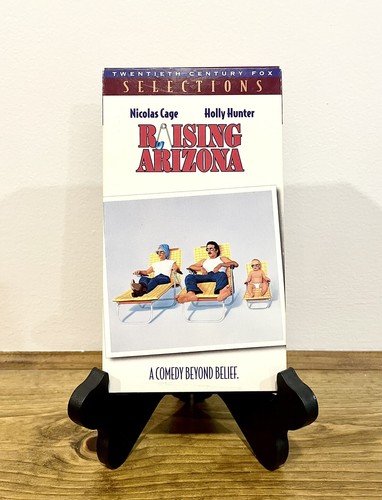 Raising Arizona (VHS, 1987) Nicolas Cage Holly Hunter Coen Bros Cult Classic OOP