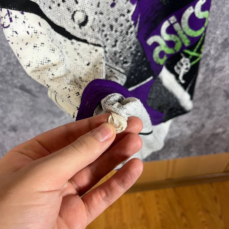 Jersey Asics Ciclismo Sobreimpresión Vintage Multicolor Talla XXL Foto 4 de 4