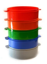 Eisco Labs - 8" Diameter one Piece Plastic Sifter -Set of 5