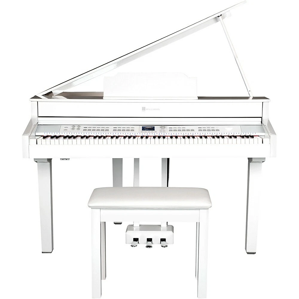 White digital grand piano online