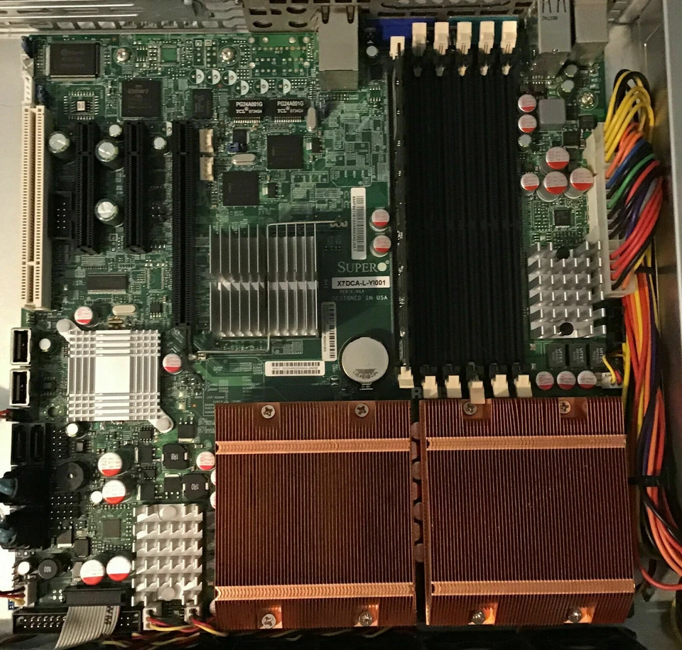 SuperMicro 1U Server X7DCA-L-Y1001 Dual Quad Core Xeon L5420 2.5 Ghz 24GB  - Image 3 of 3