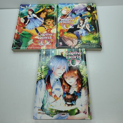 Captive Hearts Of Oz Manga Vol 2 3 4 English PB Set Lot