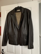Ladies Leather Jacket Size 16