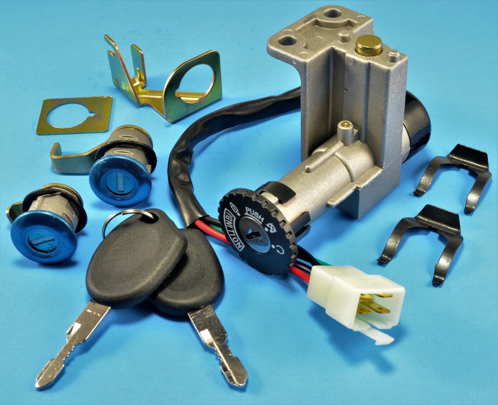 New Ignition Key Switch Set VIP Champion GMI102 Chinese Scooters GY6 50-150cc