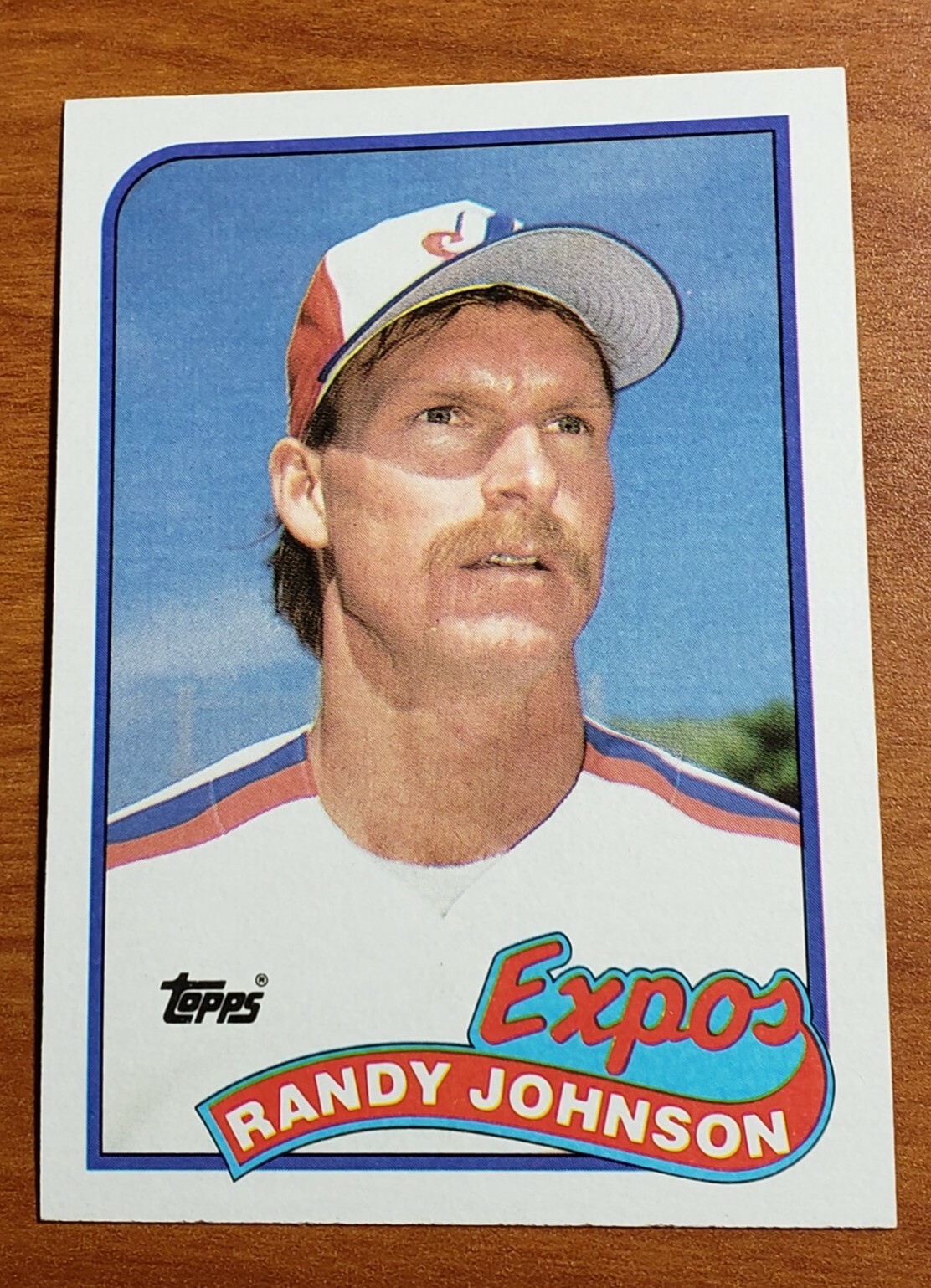 1989 TOPPS #647 RANDY JOHNSON RC MONTREAL EXPOS